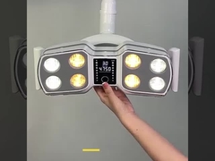 ABS dental del metal de la luz de la silla de la temperatura de color del doble de la electricidad