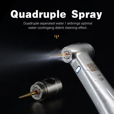 Micromotor sin cepillo con unidad de pieza de mano dental eléctrica de 1:5 para clínica