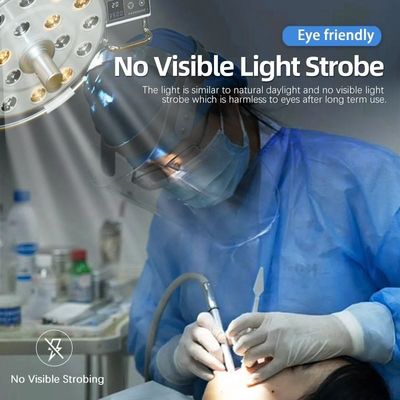 Lámpara dental veterinaria de la silla del hospital, luz 28W usada en silla dental