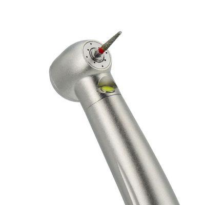 Turbina de aire de pulverización cuádruple de pieza de mano de alta velocidad LED