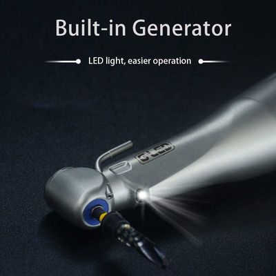 Acero inoxidable desmontable 20:1 pieza de mano LED de baja velocidad pieza de mano dental