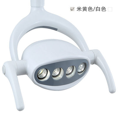 Desprendible multiusos de las luces quirúrgicas dentales Shadowless con 8 bulbos
