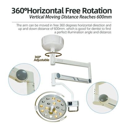Lámpara dental de la CA 15V-24V LED, luces multifuncionales del operatorio dental del LED