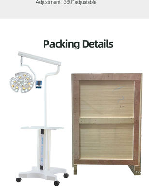 Lámpara dental movible 30W de la luz de la silla del LED para el veterinario del hospital