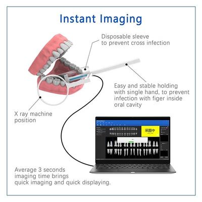 USB X multiusos Ray Dental Machine, PDA inalámbrico X dental Ray Unit
