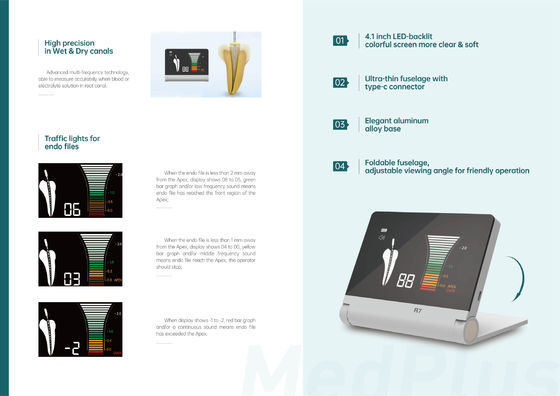 Localizador Endo Motor 50-60Hz de Apex de la aleación de aluminio para el tratamiento de la endodoncia