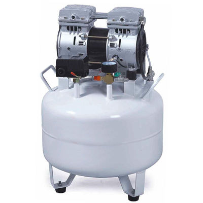 compresor dental silencioso sin aceite 32L, compresor de aire estable para la oficina dental