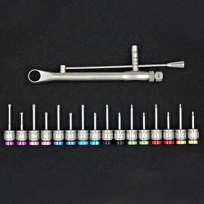El implante dental apto para el autoclave equipa al peso ligero del sistema del destornillador