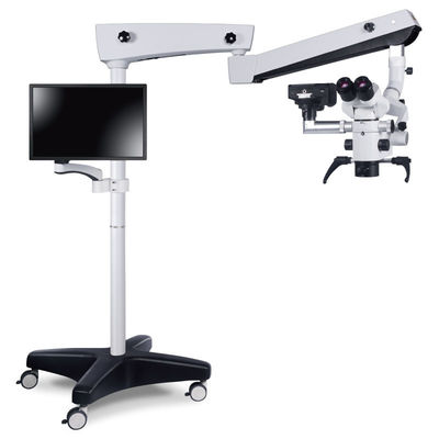 Microscopio quirúrgico dental médico durable en el color blanco del Endodontics