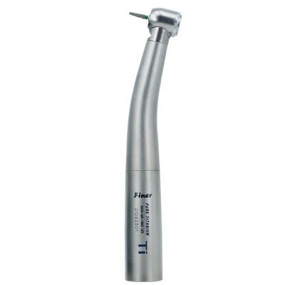 Fibra óptica portátil Handpiece, turbina de aire de 6 agujeros Handpiece dental del titanio