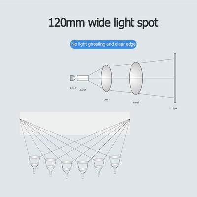 bulbos Shadowless desprendibles de la luz dental de la silla de 3500-5500K LED 8