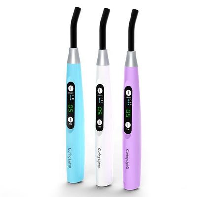 Longitud de onda multicolora ligera de curado dental portátil de DC 5V 1A 385-515nm