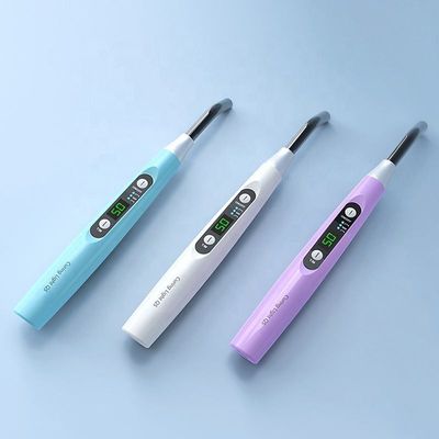 Longitud de onda multicolora ligera de curado dental portátil de DC 5V 1A 385-515nm