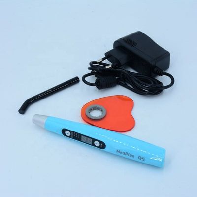 Longitud de onda multicolora ligera de curado dental portátil de DC 5V 1A 385-515nm