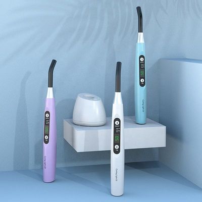 Longitud de onda multicolora ligera de curado dental portátil de DC 5V 1A 385-515nm