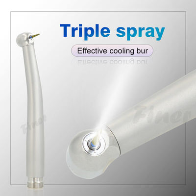 peso ligero dental de la unidad de Handpiece de la velocidad del tiburón de la oficina de 1.6m m de poco ruido