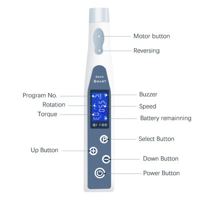 Tratamiento Endodontic de la endodoncia que intercambia la luz de Endo Motor With LED
