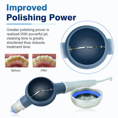dientes dentales de Prophy del aire 65dB que limpian blanqueando el sistema de pulido del diente neumático de Airpolishing