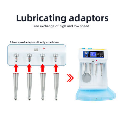 máquina dental de la lubricación de Handpiece de la pantalla de 50w HD que limpia lubricando el sistema de la máquina