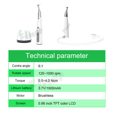 tratamiento Endodontic de Endo Motor Automated Root Canal del localizador de 1000rpm 6/1 Apex