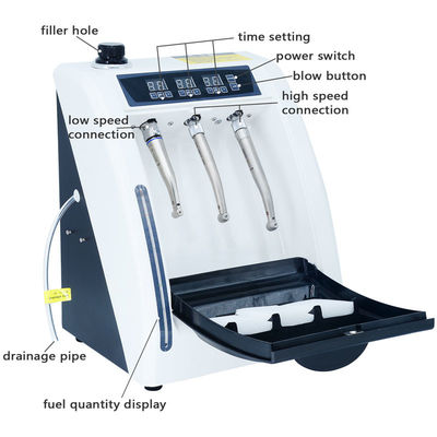 60L/Min Dental Handpiece Lubricator High o Handpiece de poca velocidad que lubrica la máquina