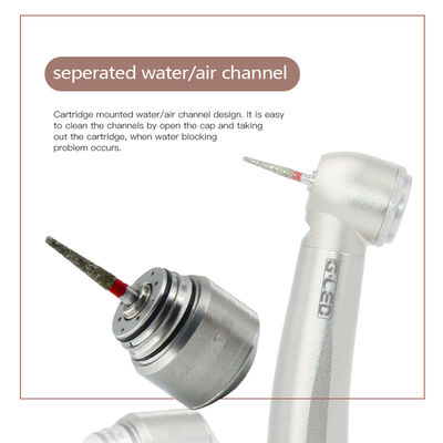 La turbina accionó la unidad dental de Handpiece con la luz del generador LED