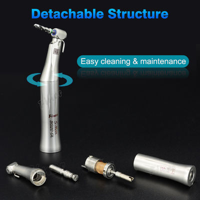 2000rpm implante dental Handpiece 20/1 contra el ángulo construido en luz del generador LED