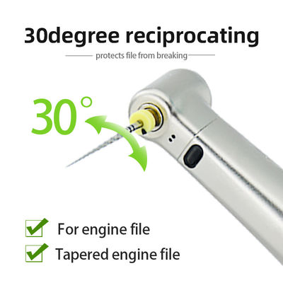 rotación dental de la torsión del sistema 30° de Handpiece del botón de poco ruido 60dB