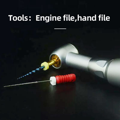 Unidad 2.35m m dental inoxidable de Handpiece con las herramientas del fichero de la mano de la gama de velocidad 000rpm