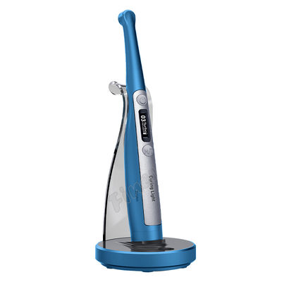 LED dental durable que cura la 1 lámpara inalámbrica ligera de la curación de la longitud de onda del Sec