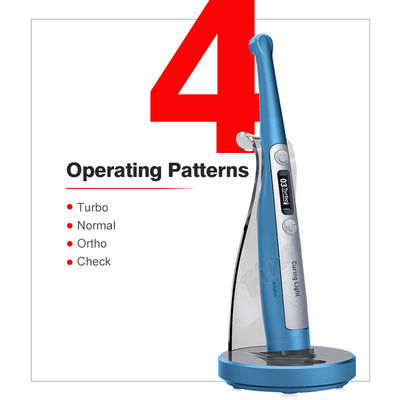 LED dental durable que cura la 1 lámpara inalámbrica ligera de la curación de la longitud de onda del Sec