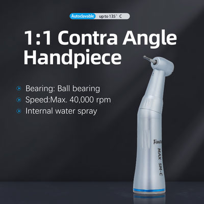 Turbina de aire de baja velocidad contra ángulo Dental de mano con aerosol de agua interna