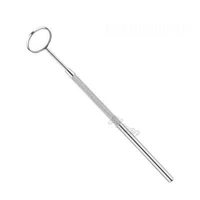 3pcs de acero inoxidable Instrumentos dentales ortodónticos Espejo bucal Herramientas dentales