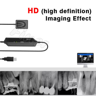 Sensor de rayos X dentales HDR500A inalámbrico Rvg Sensor de rayos X digital intraoral