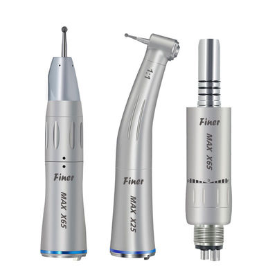 Turbina de aire de rociado de agua interna de baja velocidad Dental de mano pulsar el botón