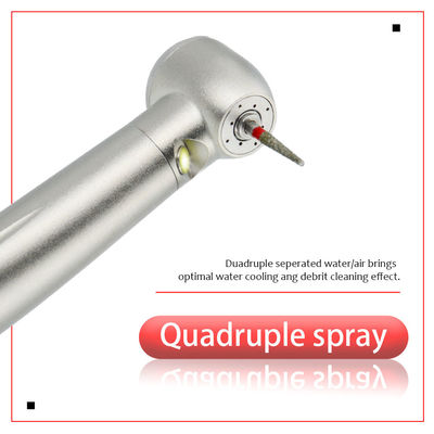 2 agujeros Turbina de aire generador de pieza de mano dental Led pieza de mano de alta velocidad