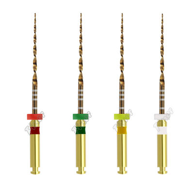 Endodoncia Dental Protaper Files Uno Oro Único doble filo de corte inverso