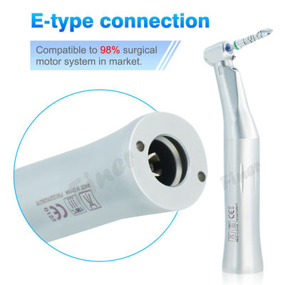 Reducción contra ángulo E-Generador de luz LED 20/1 Implante dental de mano