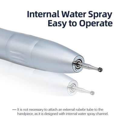 Dental velocidad lenta de la pieza de mano recta Internal Spray de agua baja velocidad 1:1 pieza de mano recta