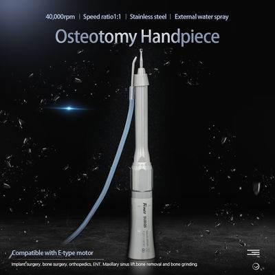 Dental Micro quirúrgico en ángulo recto de la pieza de mano 65db 0.25MPa Presión del aire