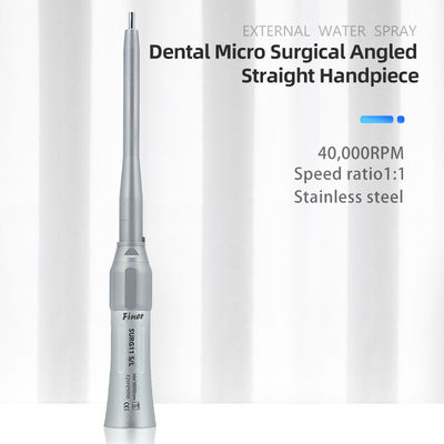 Implante recto Dental quirúrgico de mano de acero inoxidable de 2,35 mm de diámetro de bur