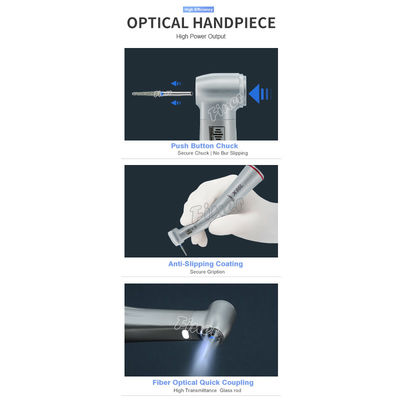 67dB Micro motor pieza de mano de alto par eléctrico 1/5 pieza de mano dental