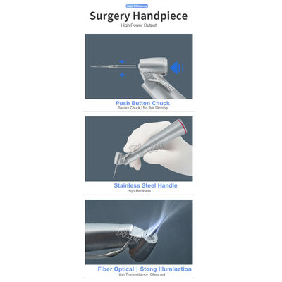 1:4.2 Pieza de mano quirúrgica de aumento Pieza de mano dental microinvasiva para implantes motores