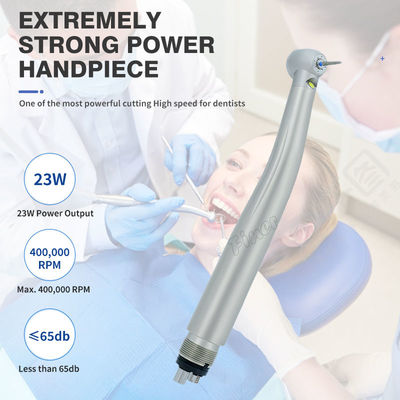 Dental de alta velocidad LED de la pieza de mano con generador electrónico de la pieza de mano dental