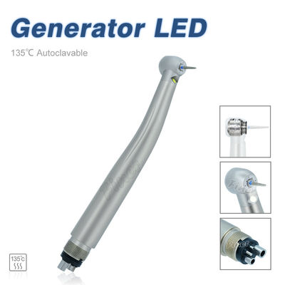 Equipo de odontología Turbina de alta velocidad Dental Rapid Handpiece con luz LED generador