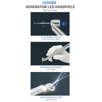 45 grados de velocidad de la parte media oeste de la mano con Led dental cirugía de la mano