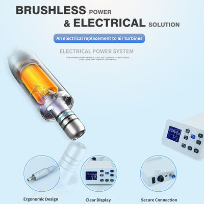 Dental eléctrico de motor a baja velocidad con unidad de micro motor dentario de pieza de mano de alta velocidad de 1:5