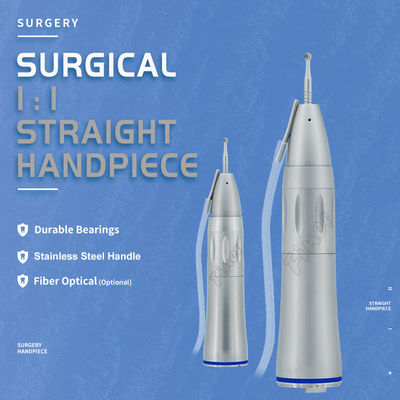 Fibra óptica Dental Sinus Lift Pieza de mano Dental recta Pieza de mano Equipo de implantes dentales