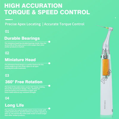 Endomotor 6: 1 con motor eléctrico Apex para el tratamiento dental Endomotor